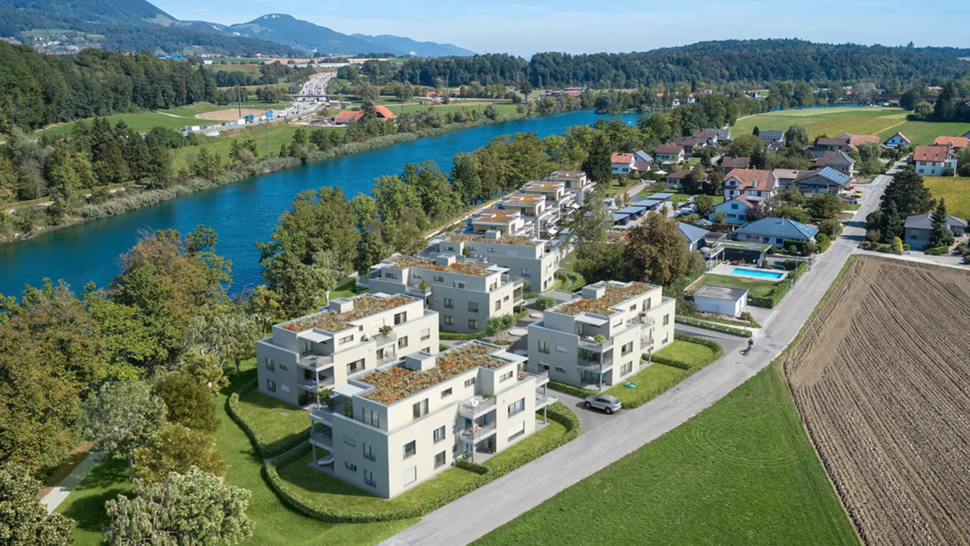 New construction of five multi-family residences