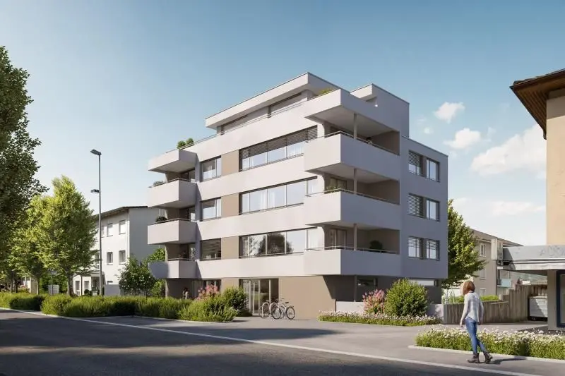 Protected visualisation of a Swiss residential development